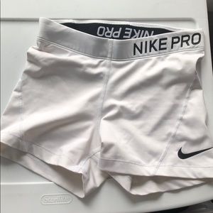 White Nike pros